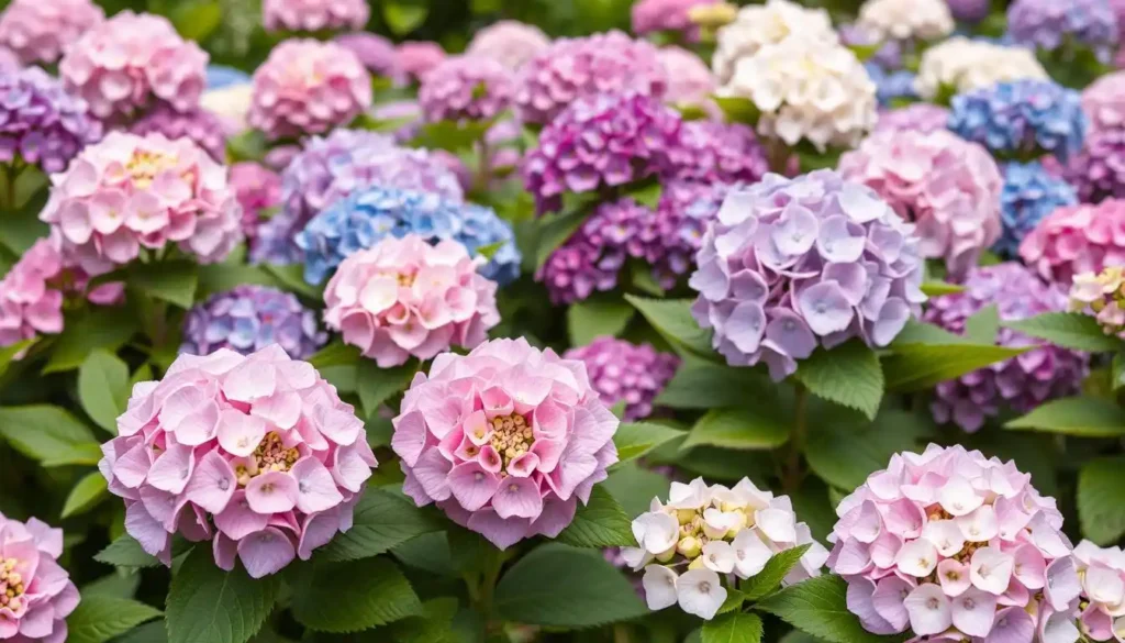 hydrangea garden