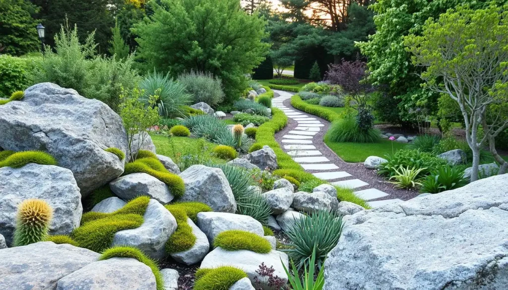 rockery garden
