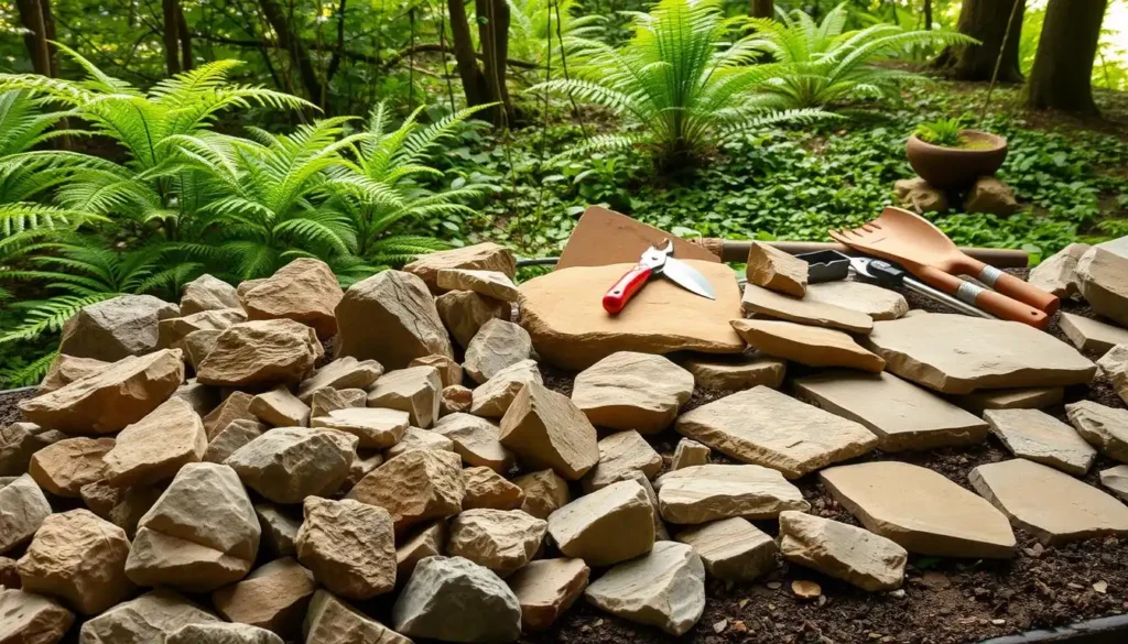 rockery garden