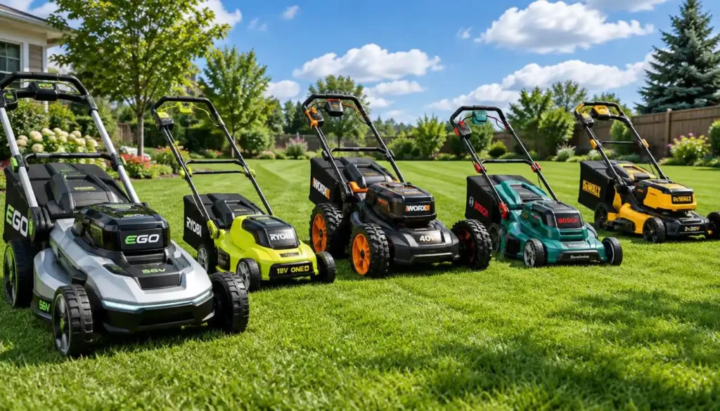 best cordless lawn mower