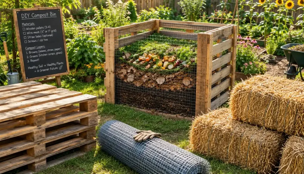 diy compost bin