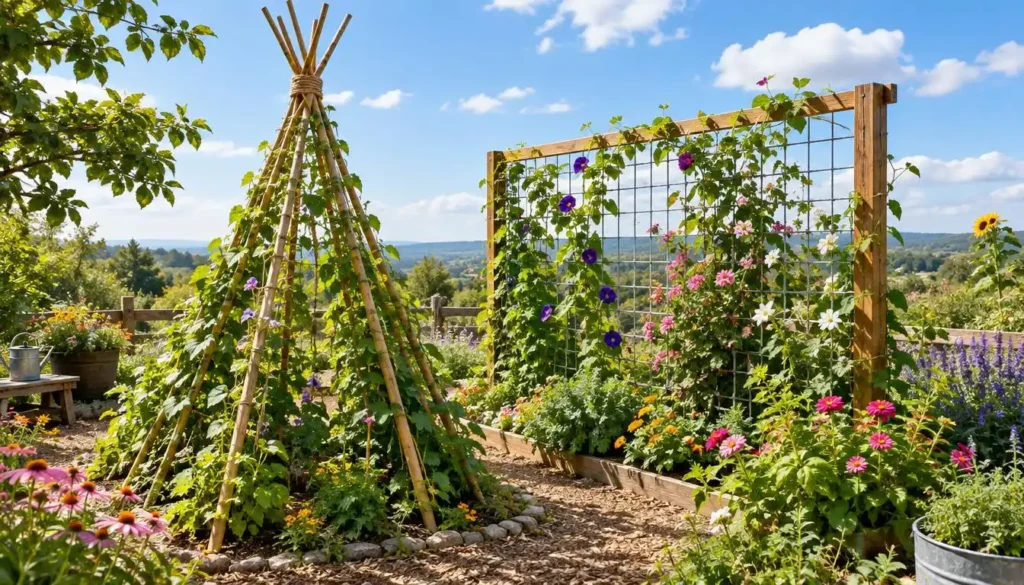 diy garden trellis